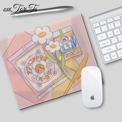 Kawaii Desk Pad Deskpad Laptop Mouse Mats for Office Home PC Computer Keyboard Slatki Mouse Pad Gaming Desk Mats Gamer 22x18cm