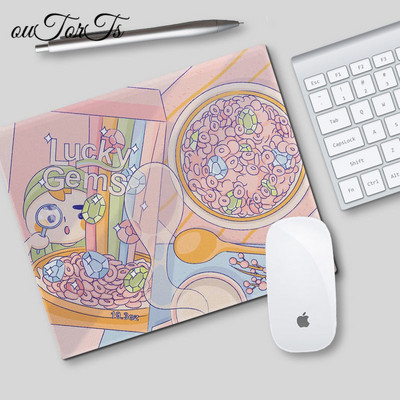 Kawaii Desk Pad Deskpad Laptop Mouse Mats for Office Home PC Computer Keyboard Slatki Mouse Pad Gaming Desk Mats Gamer 22x18cm