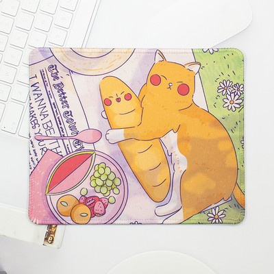 Kawaii Desk Pad Deskpad Laptop Mouse Mats for Office Home PC Computer Keyboard Slatki Mouse Pad Gaming Desk Mats Gamer 22x18cm