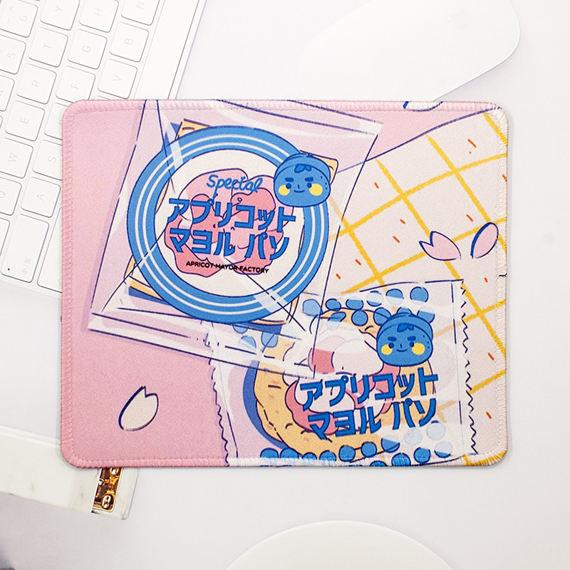 Kawaii Desk Pad Deskpad Laptop Mouse Mats for Office Home PC Computer Keyboard Slatki Mouse Pad Gaming Desk Mats Gamer 22x18cm