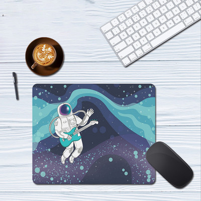 Ins Cosmonaut Universe Space kis egérpad csúszásmentes, vastagított gumi alaplap számítógépes laptopokhoz irodai tanulási asztalszőnyeg