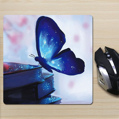 Kis egérpad Esztétikus számítógépes laptop asztali szőnyeg Csúszásgátló gumi billentyűzetpad asztali szőnyeg Irodai Otthoni Asztali Blotterek