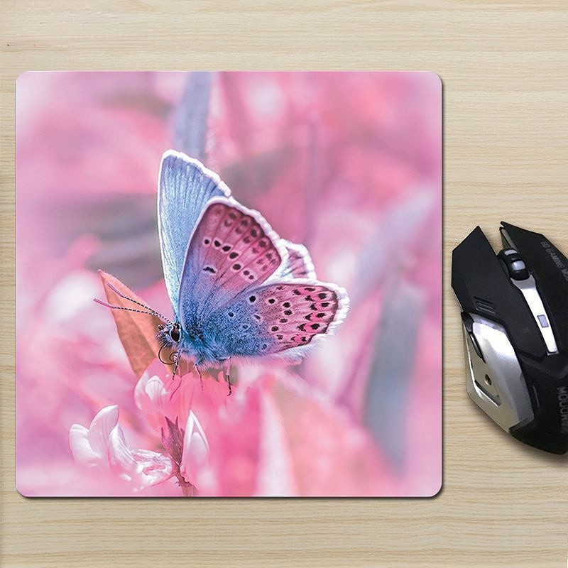 Kis egérpad Esztétikus számítógépes laptop asztali szőnyeg Csúszásgátló gumi billentyűzetpad asztali szőnyeg Irodai Otthoni Asztali Blotterek
