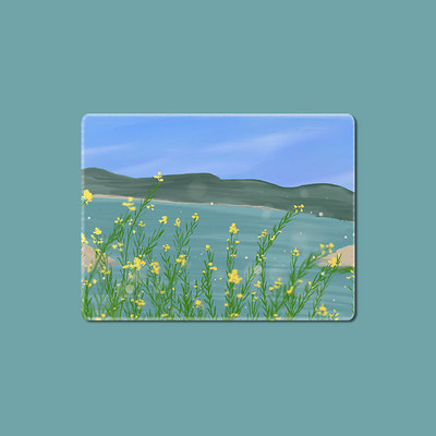 Pelės kilimėlis žaidimų stalo kilimėliai Nešiojamojo kompiuterio pelės kilimėlis Mielas pelės kilimėlis Rašomojo stalo kilimėlis pelėms pelėms Kawaii biuro priedai 22x18cm