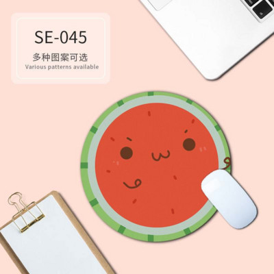 Tasuta Collocation Creative Round Mouse Pad Game Hiirepadi, libisemiskindel kummist alus, veekindel kontori hiirematt