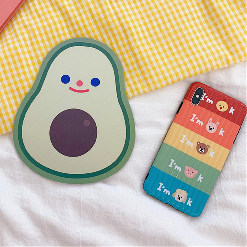 1 ks Roztomilá kreslená podložka pod myš, zahusťovacia hra, počítač, notebook, podložka pod myš, gumená látka, protišmyková podložka pod myš s králikom