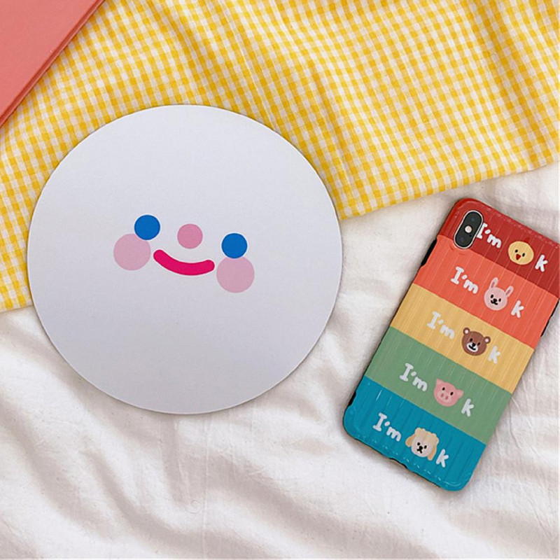 1 ks Roztomilá kreslená podložka pod myš, zahusťovacia hra, počítač, notebook, podložka pod myš, gumená látka, protišmyková podložka pod myš s králikom
