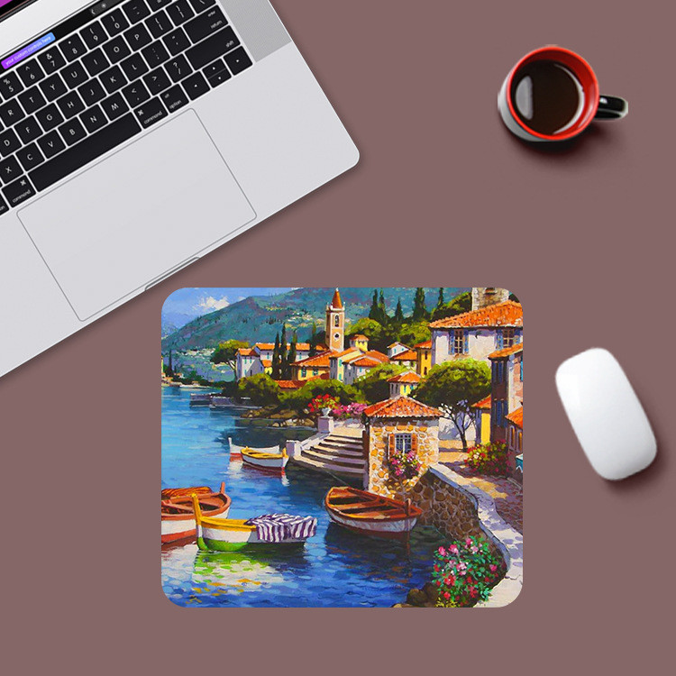 Slatka crtana podloga za miša za prijenosno računalo Mala podloga za miša Gamer 21x26 cm Podloga za miša za računalne igrice PC igrač za igranje Podloga za miševe Podloga za miša