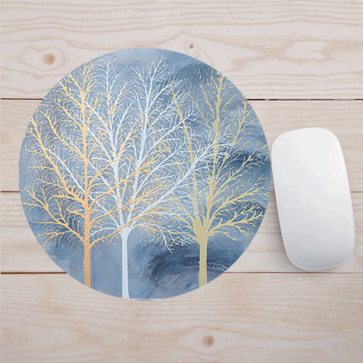 Anti-alunecare, durabil, din cauciuc, mouse pad pentru computer, tabletă de joc, mousepad rotund, covoraș pentru șoareci Mause, 20x20 cm, covoraș pentru jucători