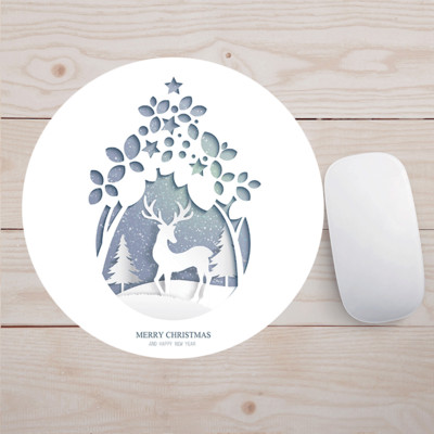 Anti-alunecare, durabil, din cauciuc, mouse pad pentru computer, tabletă de joc, mousepad rotund, covoraș pentru șoareci Mause, 20x20 cm, covoraș pentru jucători