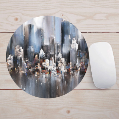 Anti-alunecare, durabil, din cauciuc, mouse pad pentru computer, tabletă de joc, mousepad rotund, covoraș pentru șoareci Mause, 20x20 cm, covoraș pentru jucători