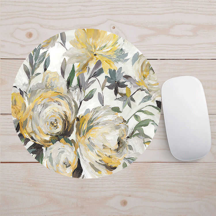 Anti-alunecare, durabil, din cauciuc, mouse pad pentru computer, tabletă de joc, mousepad rotund, covoraș pentru șoareci Mause, 20x20 cm, covoraș pentru jucători