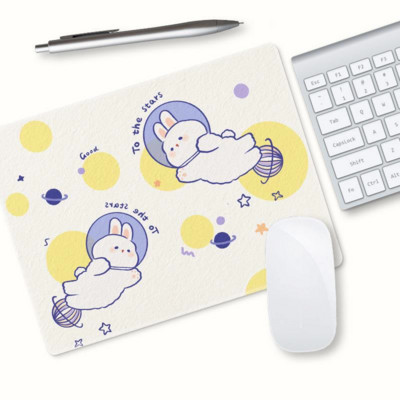 Kawaii stolne podloge Slatka podloga za miš Deskpad Gaming Wrinting Slatke podloge za miš za ured, kućno računalo Zaštita za tipkovnicu računala