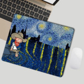 Slatka podloga za miša Prekrasne kawaii podloge za stol Podloge Van Gogh Vodootporna uredska podloga za dom Podloga za šalicu Protuklizna Djevojčice Dječačka soba