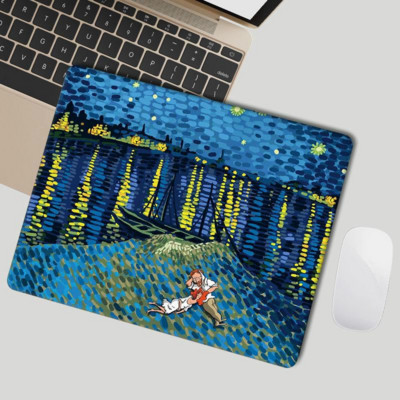 Slatka podloga za miša Prekrasne kawaii podloge za stol Podloge Van Gogh Vodootporna uredska podloga za dom Podloga za šalicu Protuklizna Djevojčice Dječačka soba