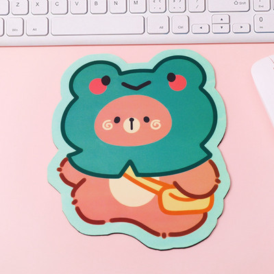 Kawaii Cute Bear Mouse Pad Cute Ins Girl Heart Student Computer Mali miš Neklizajuća podloga Stolna tipkovnica