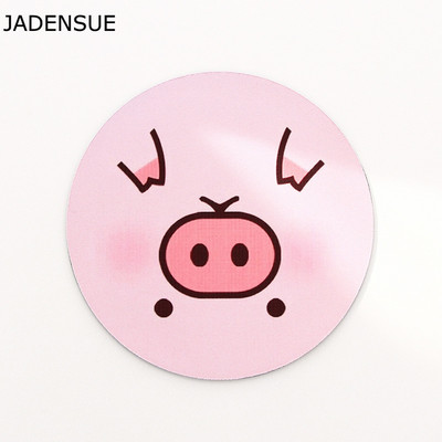 Kawaii Okrugla nebesko plava podloga za miša Meka podloga za igranje računala Podloga za stol Podloga za stol Neklizajuća PC podloga Vodootporna podloga za uredski miš 22 cm