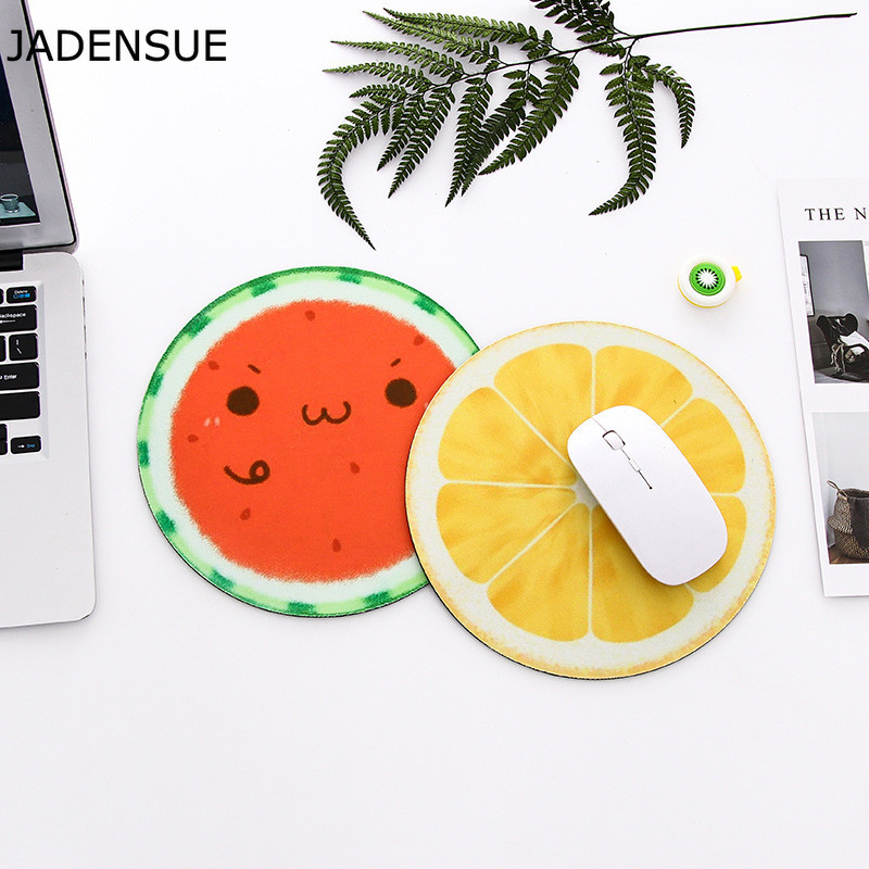 Kawaii Okrugla nebesko plava podloga za miša Meka podloga za igranje računala Podloga za stol Podloga za stol Neklizajuća PC podloga Vodootporna podloga za uredski miš 22 cm