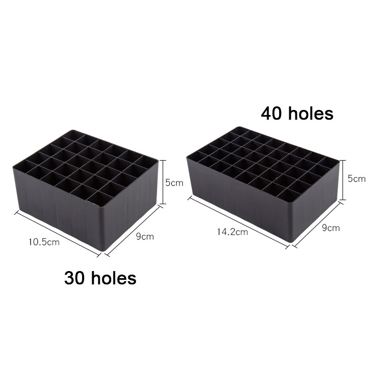 30/40 slotu marķieris pildspalvu uzglabāšanas turētājs ota zīmuļu statīvs galda statīvs organizators daudzfunkcionāls rīks M5TB