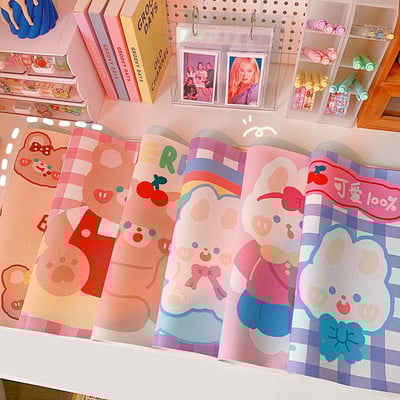 Kawaii egéralátét japán cuki lányos alátét asztali asztali szőnyeg diák játékasztal szőnyeg Aranyos medve nyuszi egéralátét nagy játékszőnyeg