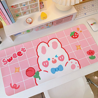 Kawaii Mouse Pad Γιαπωνέζικο χαριτωμένο κορίτσι σουπλά Επιτραπέζιο χαλάκι Μαθητικής gaming Επιτραπέζιο χαλάκι Cute Bear Bunny Mouse Pad Μεγάλο χαλάκι παιχνιδιού