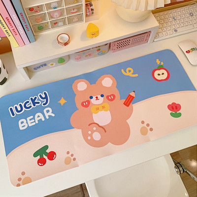 Kawaii Mouse Pad Γιαπωνέζικο χαριτωμένο κορίτσι σουπλά Επιτραπέζιο χαλάκι Μαθητικής gaming Επιτραπέζιο χαλάκι Cute Bear Bunny Mouse Pad Μεγάλο χαλάκι παιχνιδιού