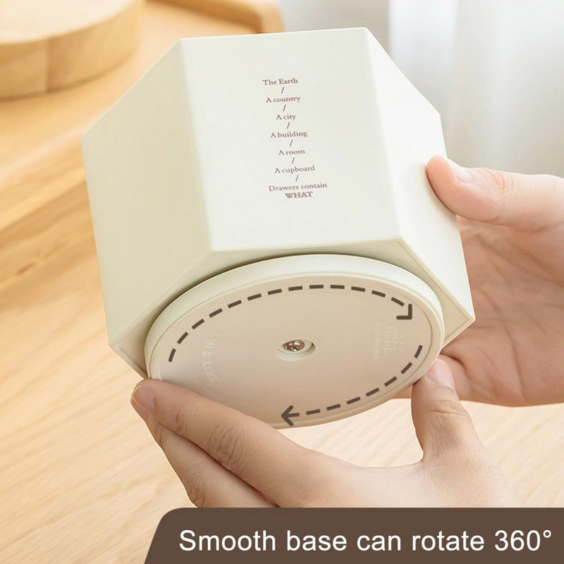 Container pentru pix Oală rezistentă la praf Aplicație largă Capacitate mare Organizator de creioane cu design hexagonal util