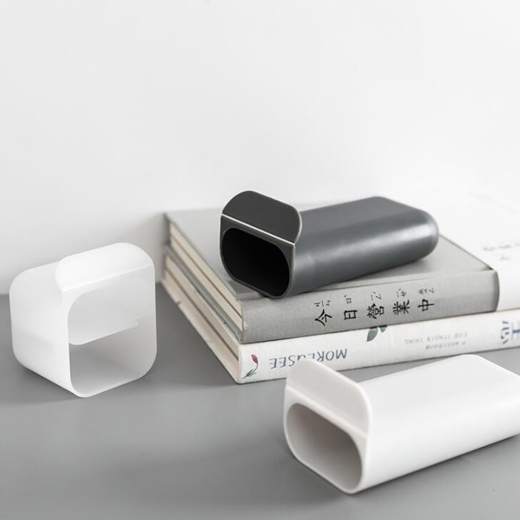 Sharkbang Creative Durable Samoljepljivi držač za olovke Stolni organizator Držač za pohranu Kontejner Školski ured Kawaii pribor