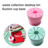 Colector de deșeuri de artizanat, de uz casnic, aspirat de vinil, silicon, ventuză, colector de depozitare, suport de depozitare pentru birou, accesorii