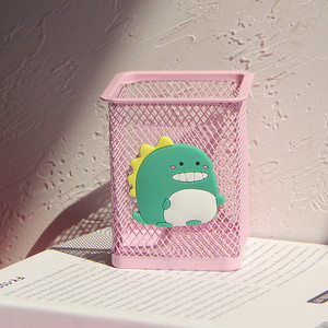 Új kreatív Kawaii Pink Unicorn Cactus Flamingo Square Irodaszer tároló doboz Kezelõ tok Ceruza tolltartó állvány Diákajándékok