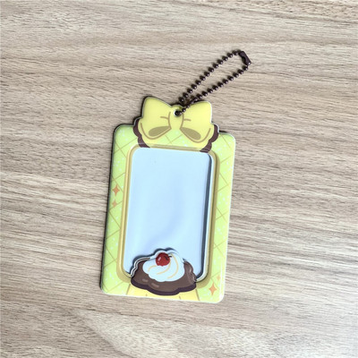 Kawaii Bowknot Kpop nuotraukų kortelių laikiklis Idol Photo Apsauginis ekranas Fotokortelės Apsauginis laikiklis Kawaii Kanceliarinės prekės