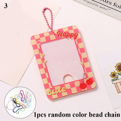 INS 3 inčni akrilni okvir za fotografije 3 inčni držač za foto kartice Idol razglednice Display foto kartice Dekoracija Stalak za kartice