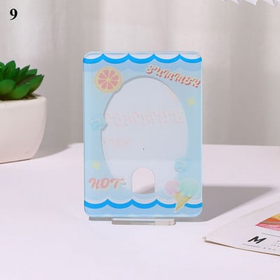 INS 3 inčni akrilni okvir za fotografije 3 inčni držač za foto kartice Idol razglednice Display foto kartice Dekoracija Stalak za kartice