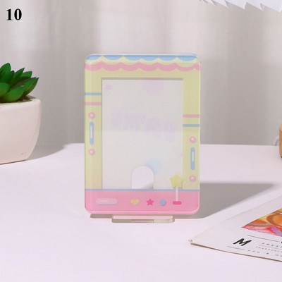 INS 3 inčni akrilni okvir za fotografije 3 inčni držač za foto kartice Idol razglednice Display foto kartice Dekoracija Stalak za kartice