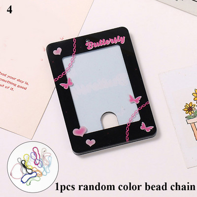 INS 3 inčni akrilni okvir za fotografije 3 inčni držač za foto kartice Idol razglednice Display foto kartice Dekoracija Stalak za kartice