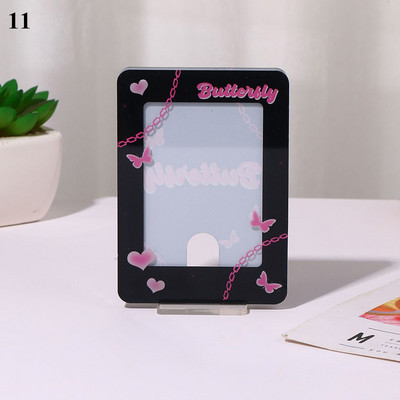 INS 3 inčni akrilni okvir za fotografije 3 inčni držač za foto kartice Idol razglednice Display foto kartice Dekoracija Stalak za kartice