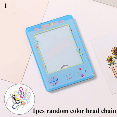 INS 3 inčni akrilni okvir za fotografije 3 inčni držač za foto kartice Idol razglednice Display foto kartice Dekoracija Stalak za kartice