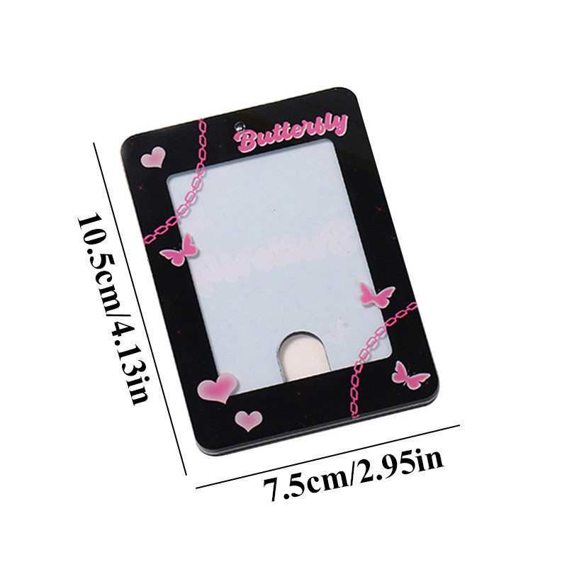 INS 3 inčni akrilni okvir za fotografije 3 inčni držač za foto kartice Idol razglednice Display foto kartice Dekoracija Stalak za kartice