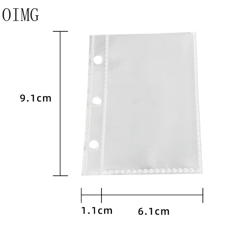 Slatki korejski držač fotokartice Prozirni PVC mini albumi Spremište Knjiga sa imenima Knjiga kartica Prijenosni držač ID kartice za fotokarticu