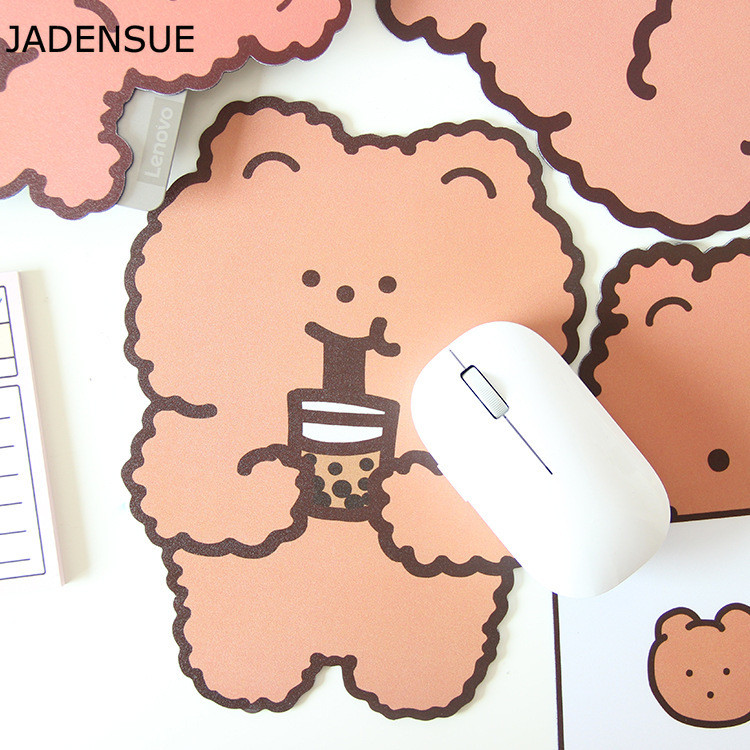 Mouse Pad Ins Style Chocolate Bear Cute Deskpad Laptop Mouse Mat Πληκτρολόγιο υπολογιστή γραφείου Cartoon Creative Kawaii Desk Mats