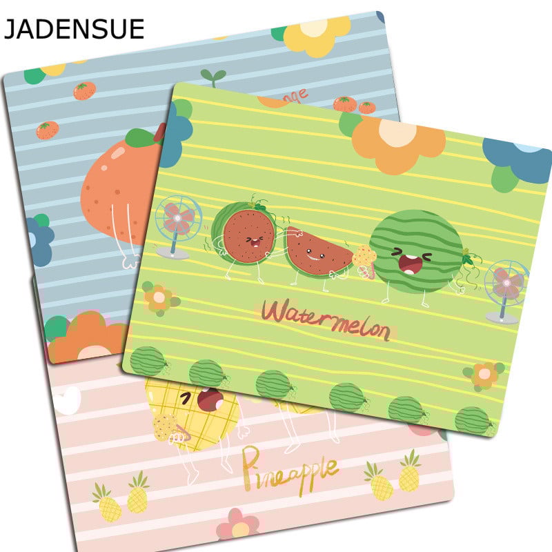 Podloga za miš Slatko voće Slovo Studentski računalni miš Neklizajući podmetači za stol za prijenosno računalo Zaštitna podloga za uredsku tipkovnicu Podloga za stol Deskpad