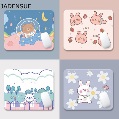 Kawaii Deskpad Gaming Laptop Egér Mat Irodai Kiegészítők Rajzfilm aranyos egérpad 21x26 cm PC számítógép billentyűzet pad
