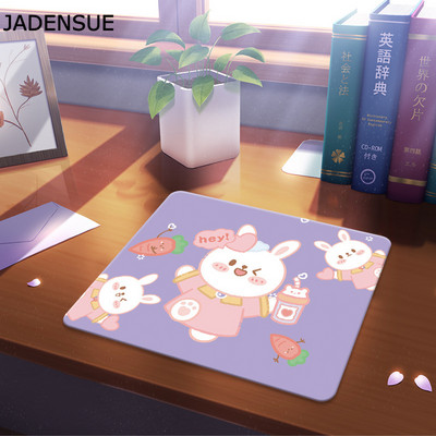 Kawaii Deskpad Gaming Laptop Mouse Mat Covorașe de birou Accesorii de birou Desene animate Drăguț Mouse Pad 21x26cm PC Computer Keyboard Pad