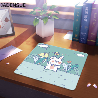 Kawaii Deskpad Gaming Laptop Mouse Mat Covorașe de birou Accesorii de birou Desene animate Drăguț Mouse Pad 21x26cm PC Computer Keyboard Pad