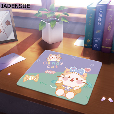 Kawaii Deskpad Gaming Laptop Mouse Mat Covorașe de birou Accesorii de birou Desene animate Drăguț Mouse Pad 21x26cm PC Computer Keyboard Pad