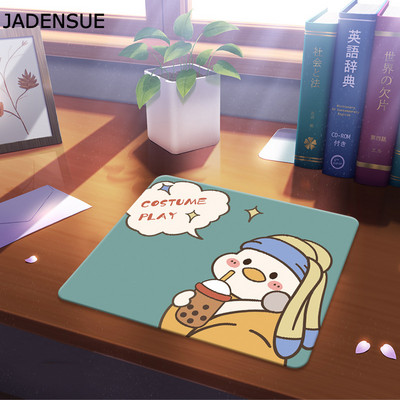 Kawaii Deskpad Gaming Laptop Mouse Mat Covorașe de birou Accesorii de birou Desene animate Drăguț Mouse Pad 21x26cm PC Computer Keyboard Pad