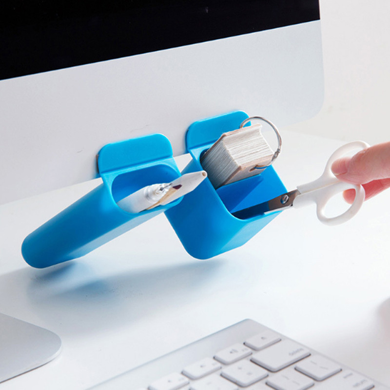 1 τμχ Θήκη για στυλό οθόνης υπολογιστή Κουτιά γραφείου Kawaii Αποθήκευση χαρτικών Αξεσουάρ γραφείου γραφείου Μολύβι Organizer