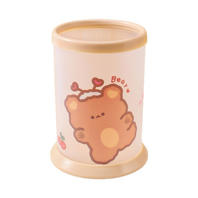 „Creative Round Desk Organizer“ pieštukų laikiklio laikymo rašiklio taurelė, skirta „Office Schoo“.