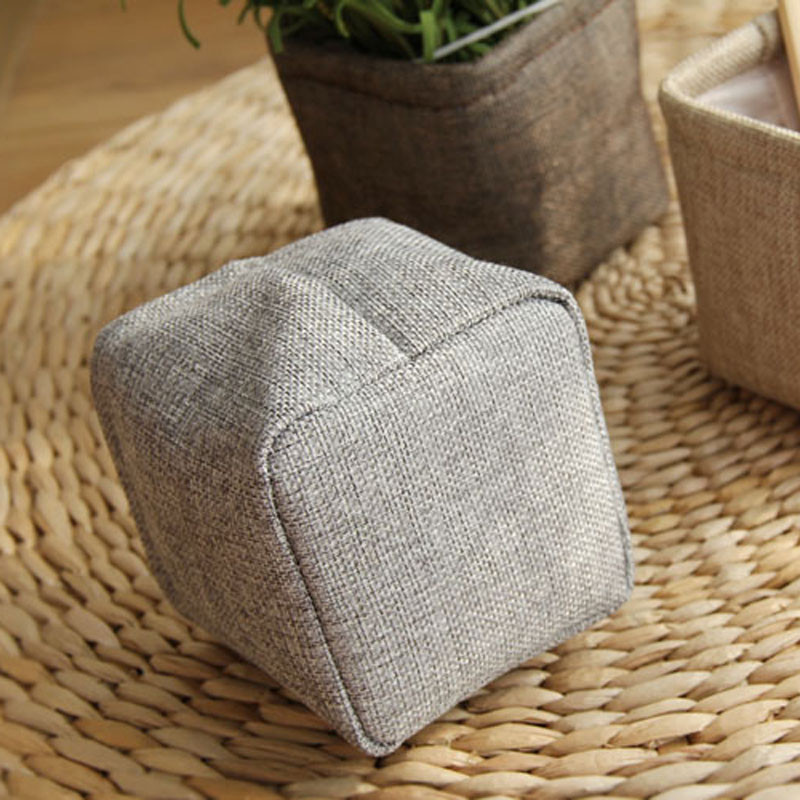 Novi mini mali laneni držač za olovke Kutije za stolne kutije Posuda s kistom za tkanine Rekviziti za fotografije Jednostavna i lijepa kutija za ključeve Držači za male olovke