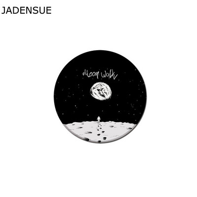 Kawaii podloge za stol Gaming Round Cute Mouse Pad Airman Starry Sky Laptop Mouse Mats Vodootporna računalna tipkovnica Anti-Slip Deskpad